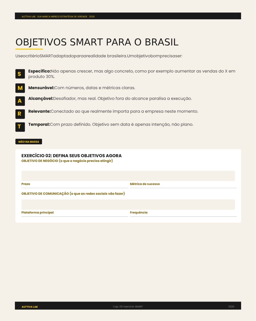Exercício prático do ebook
